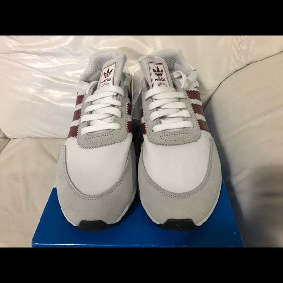 Adidas Originals I-5923 Grey Burgundy - Picture 3 of 7